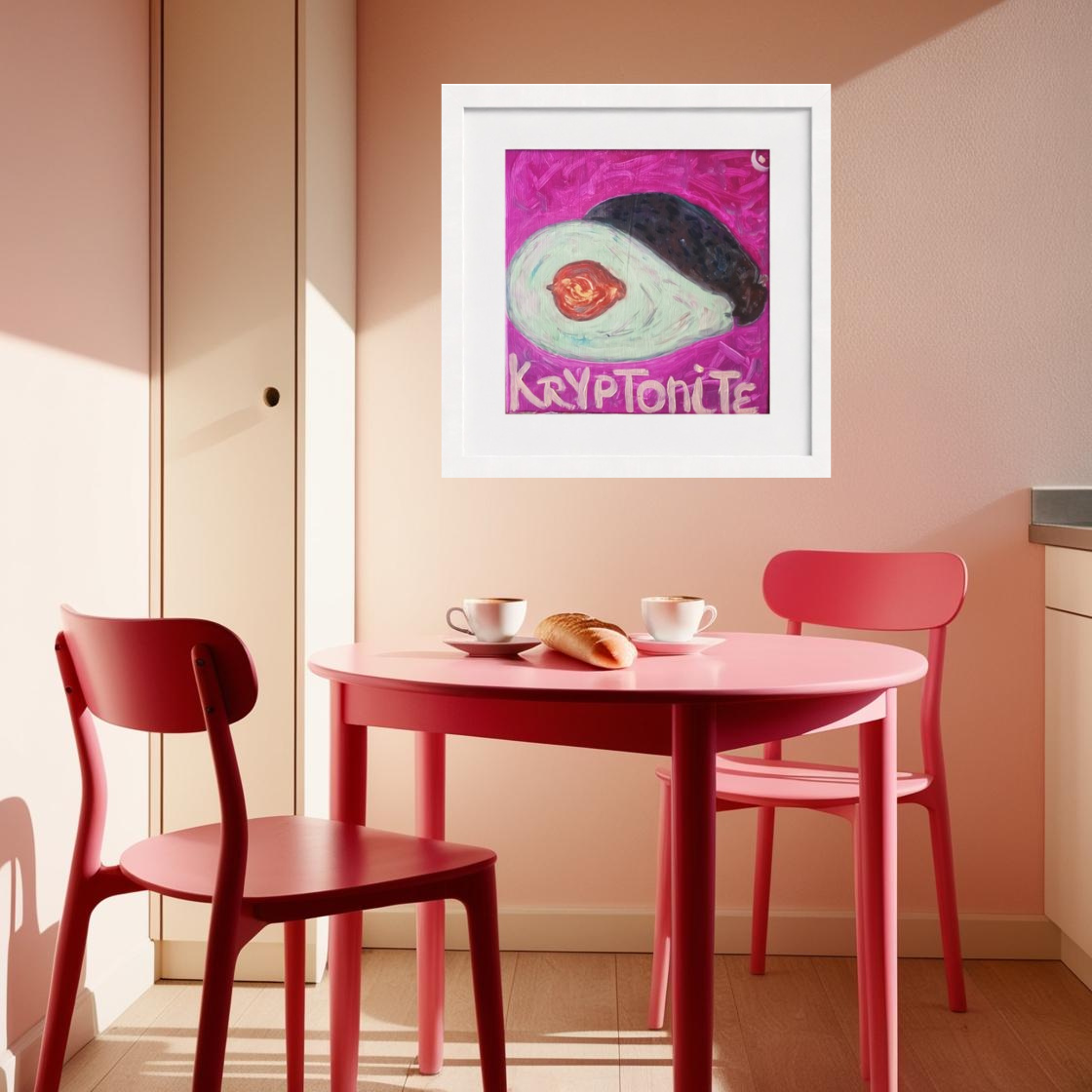 AVO! Pop Art Avocat Impression sur Papier