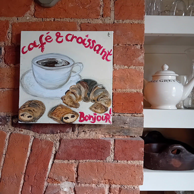 BONJOUR!-Original Painting