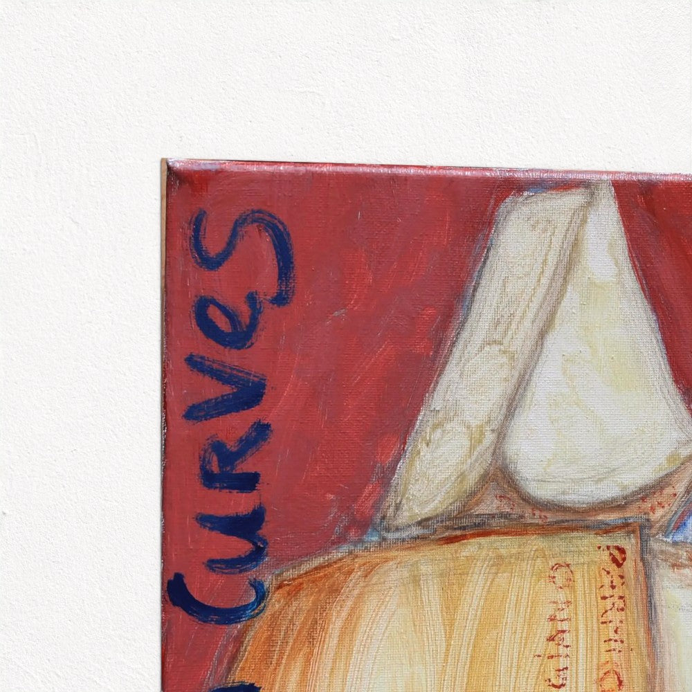 CURVES! Pop Art Parmiggiano Print on Paper