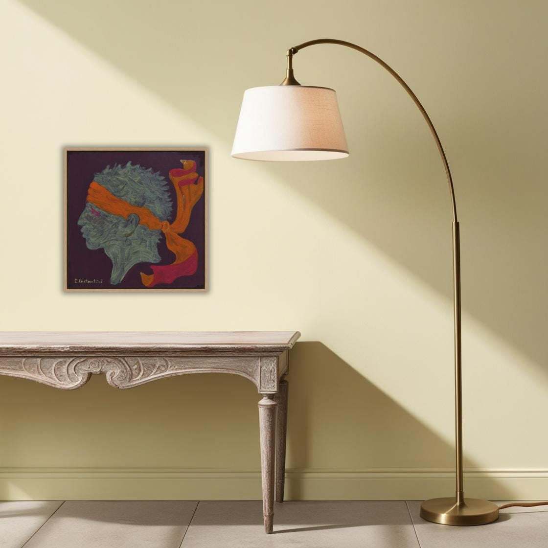 CORTI!- Corsica Flag Pop Art Print on Canvas | Art by Lau Costantini