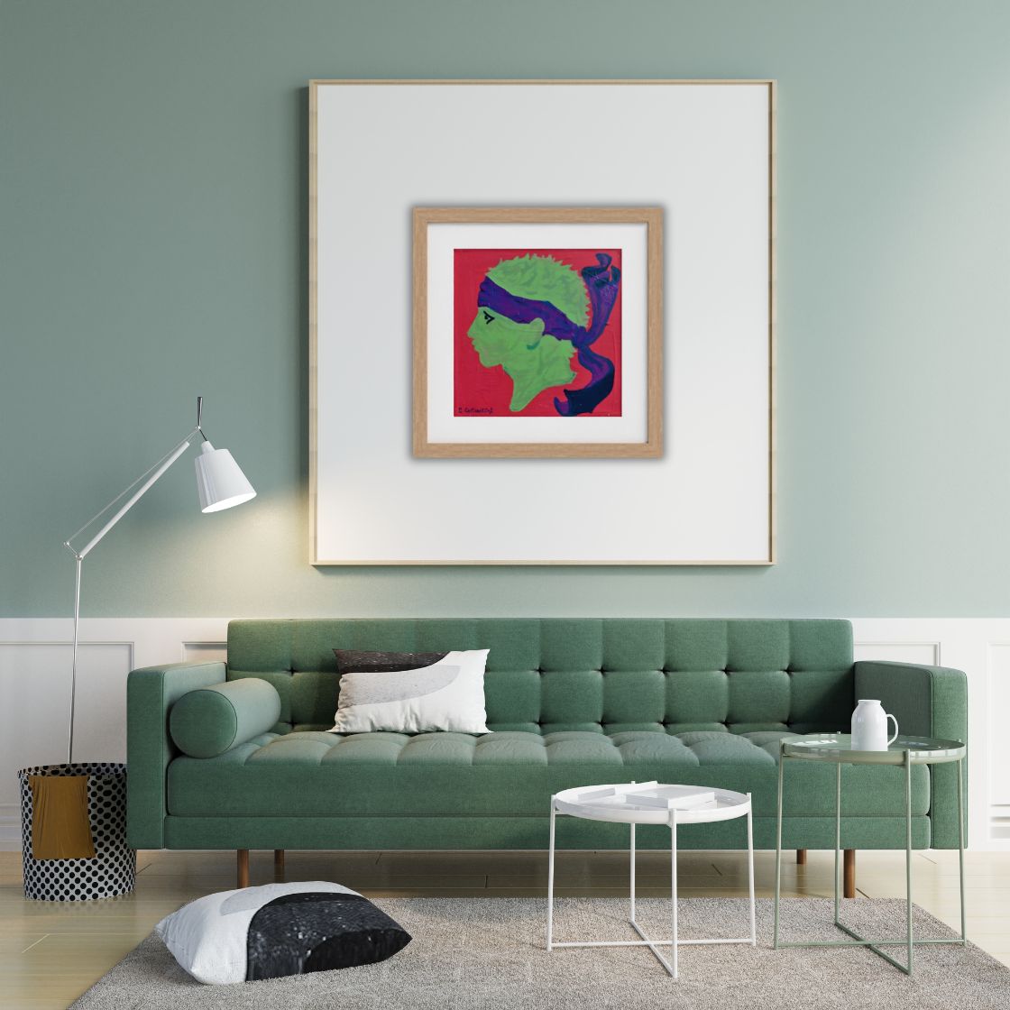 CASABIANCA!- Corsica Flag Pop Art Print on Paper| Art by Lau Costantini
