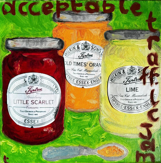 Impression sur toile « JAMMIN' ! » Pop Art Jam