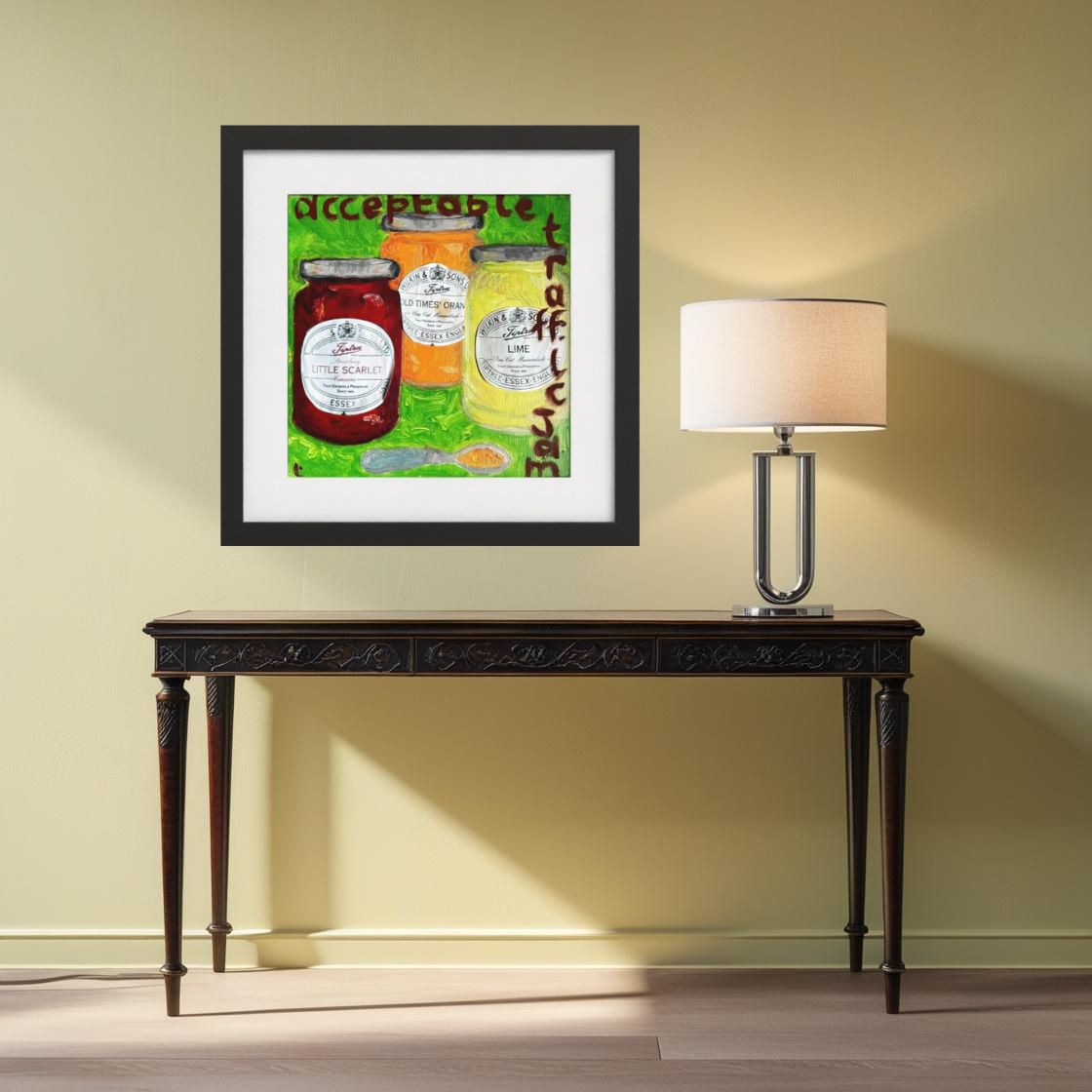 JAMMIN'! Pop Art Jam Print on Canvas