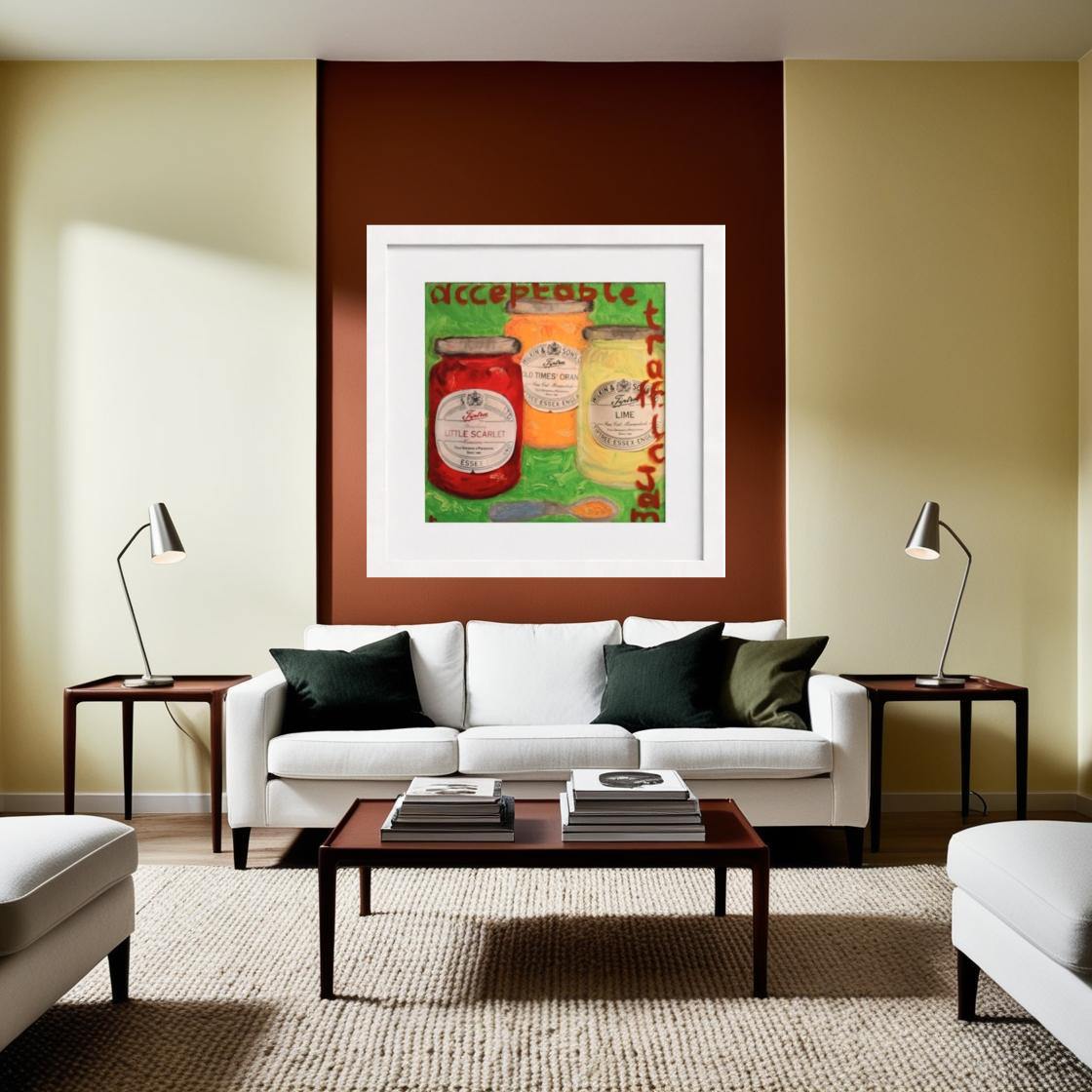 JAMMIN'! Pop Art Jam Print on Paper