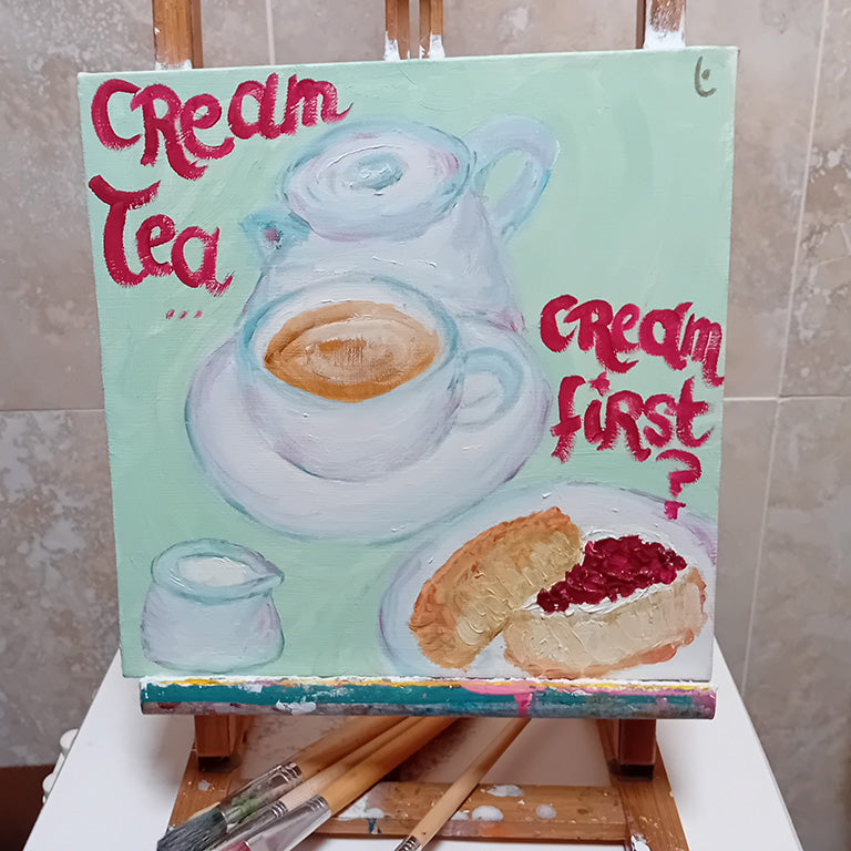 CREAM!-Original Painting