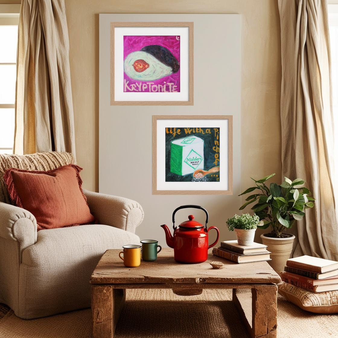 AVO! Pop Art Avocat Impression sur Papier