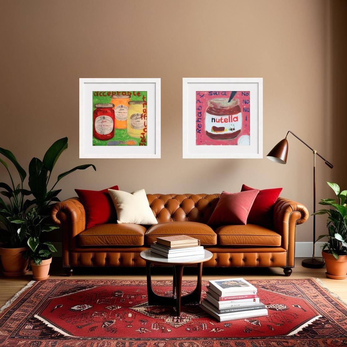 REHAB!-Pop Art Nutella Print on Paper