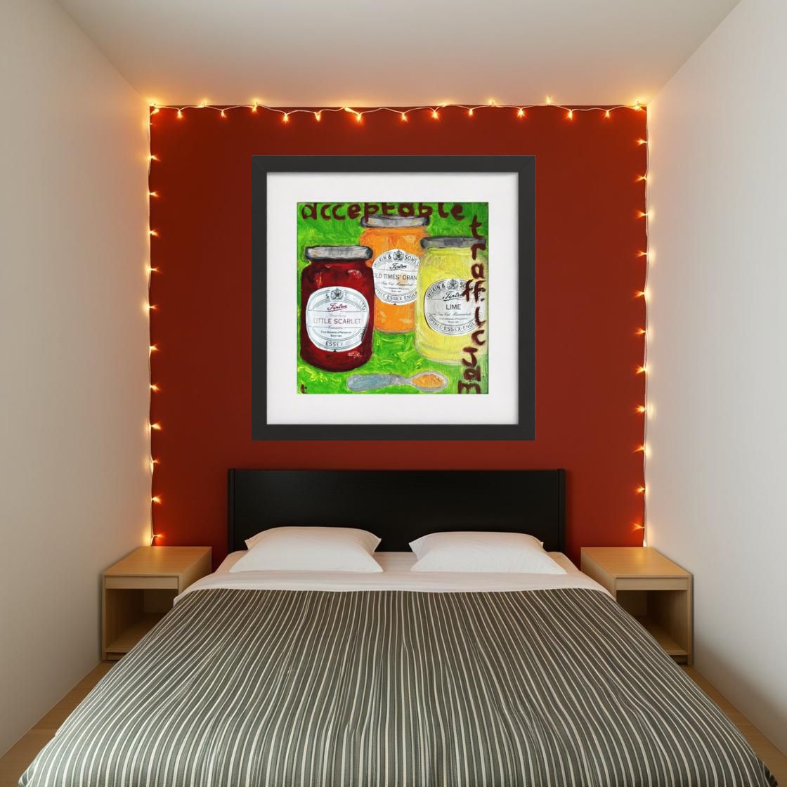 JAMMIN'! Pop Art Jam Print on Canvas