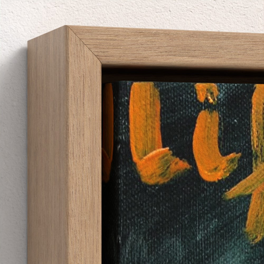 PINCH! Pop Art Maldon Salt Print on Canvas