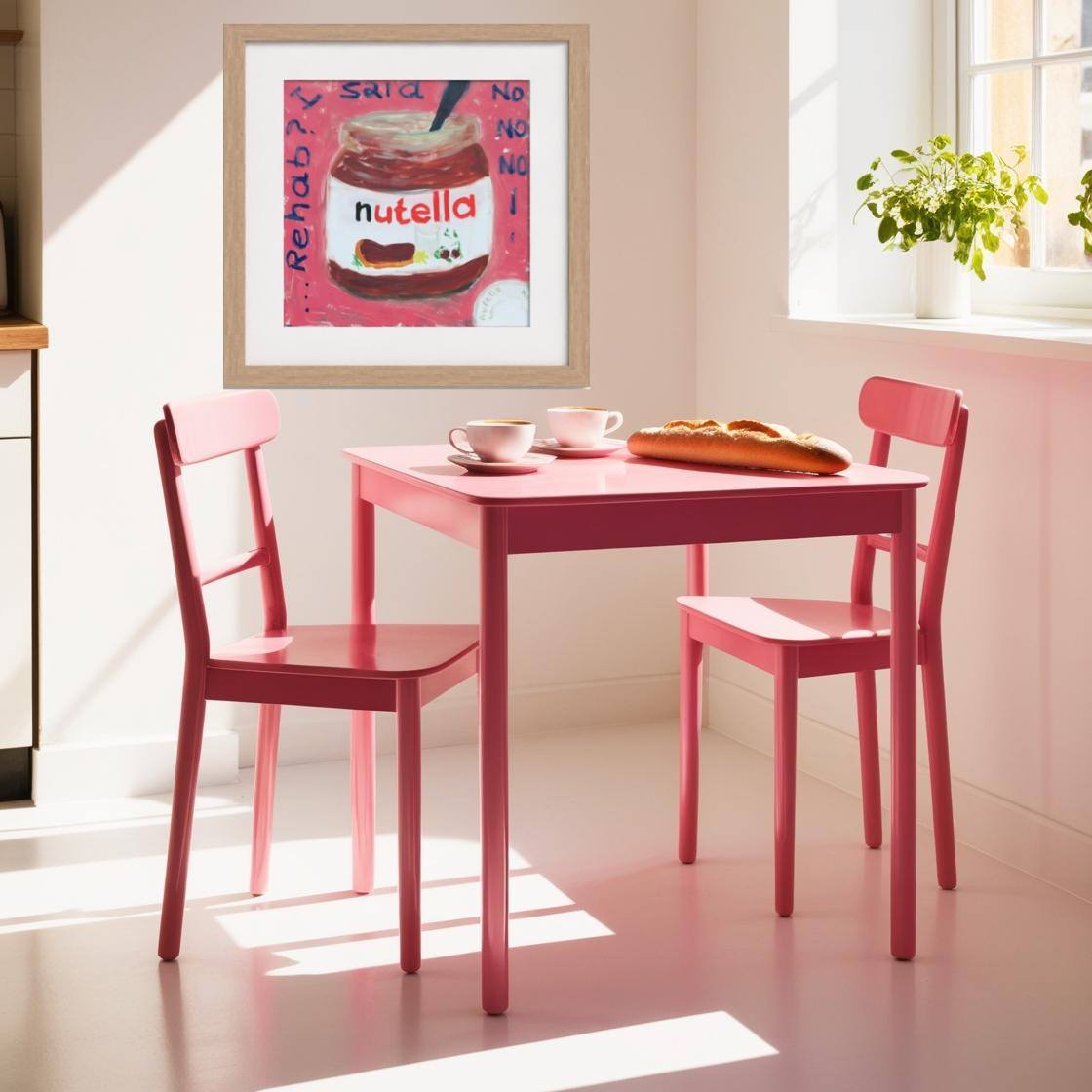 REHAB!-Pop Art Nutella Print on Paper
