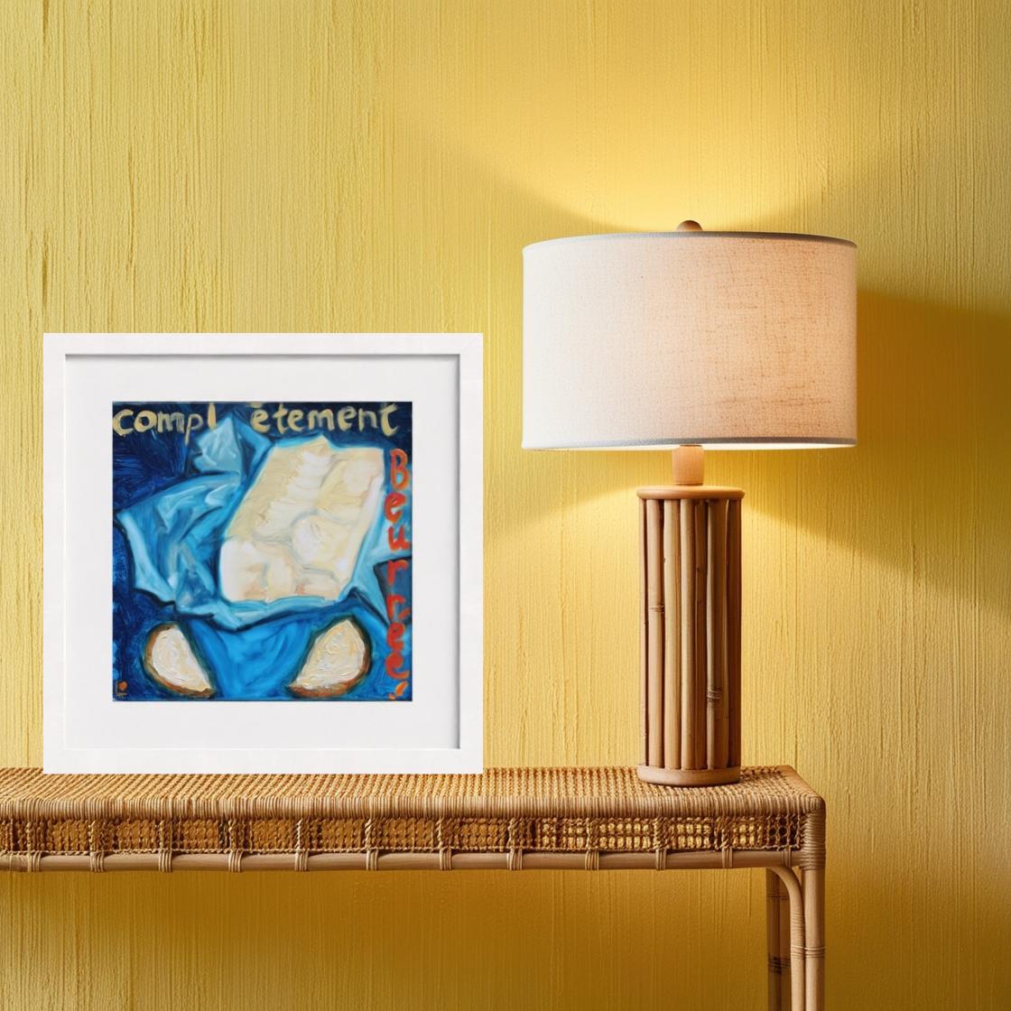TOASTED - Impression Pop Art Beurre sur Papier