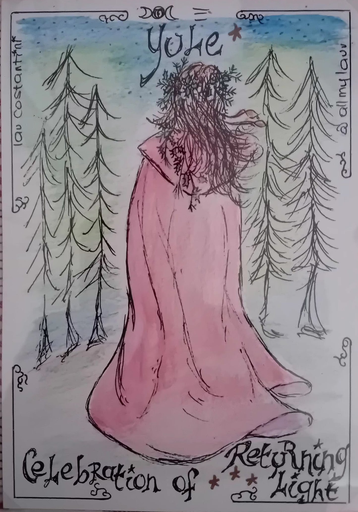 "YULE!" | Celebration of Returning Light| Wheel of the Year Original