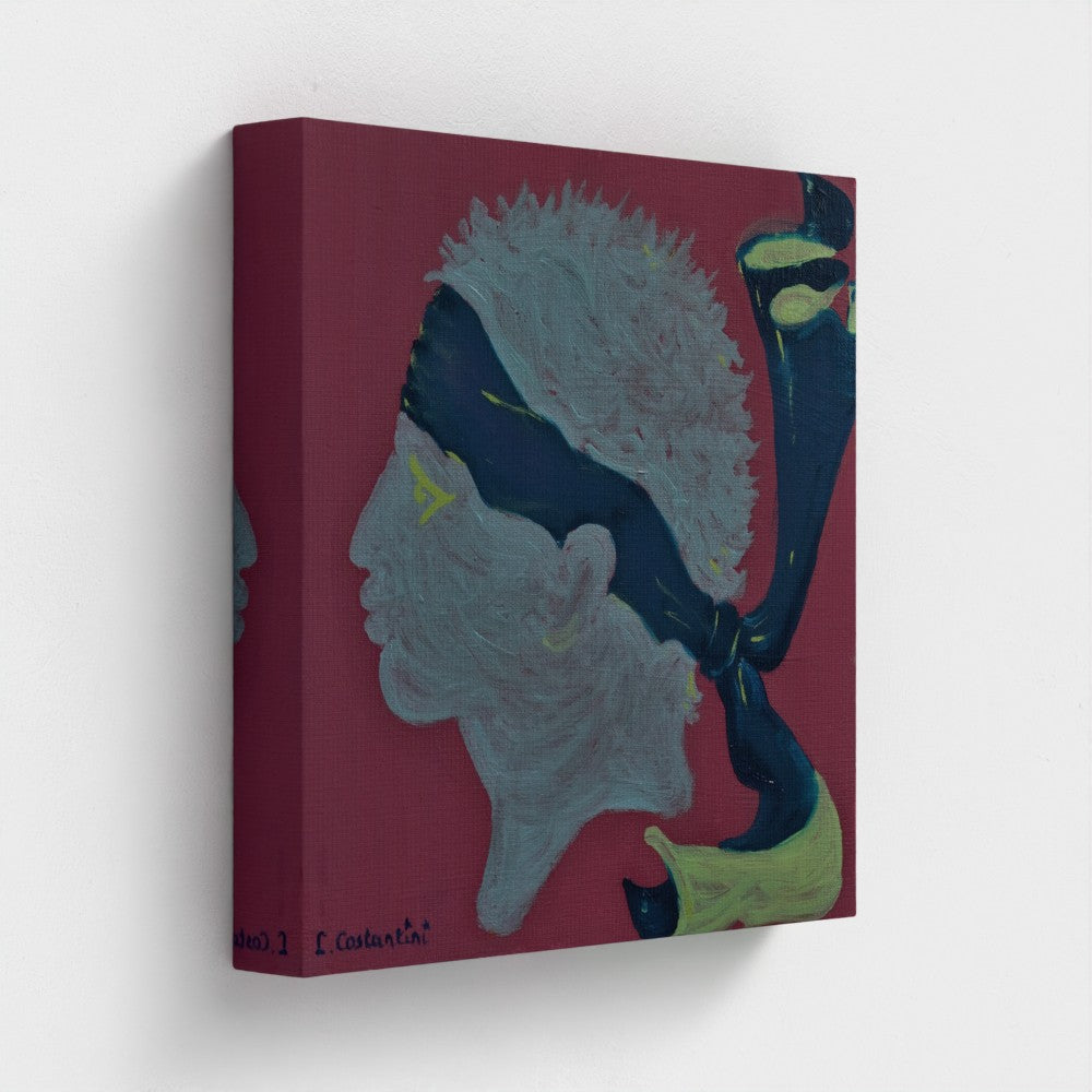 LONDON!- Corsica Flag Pop Art Print on Canvas | Art by Lau Costantini