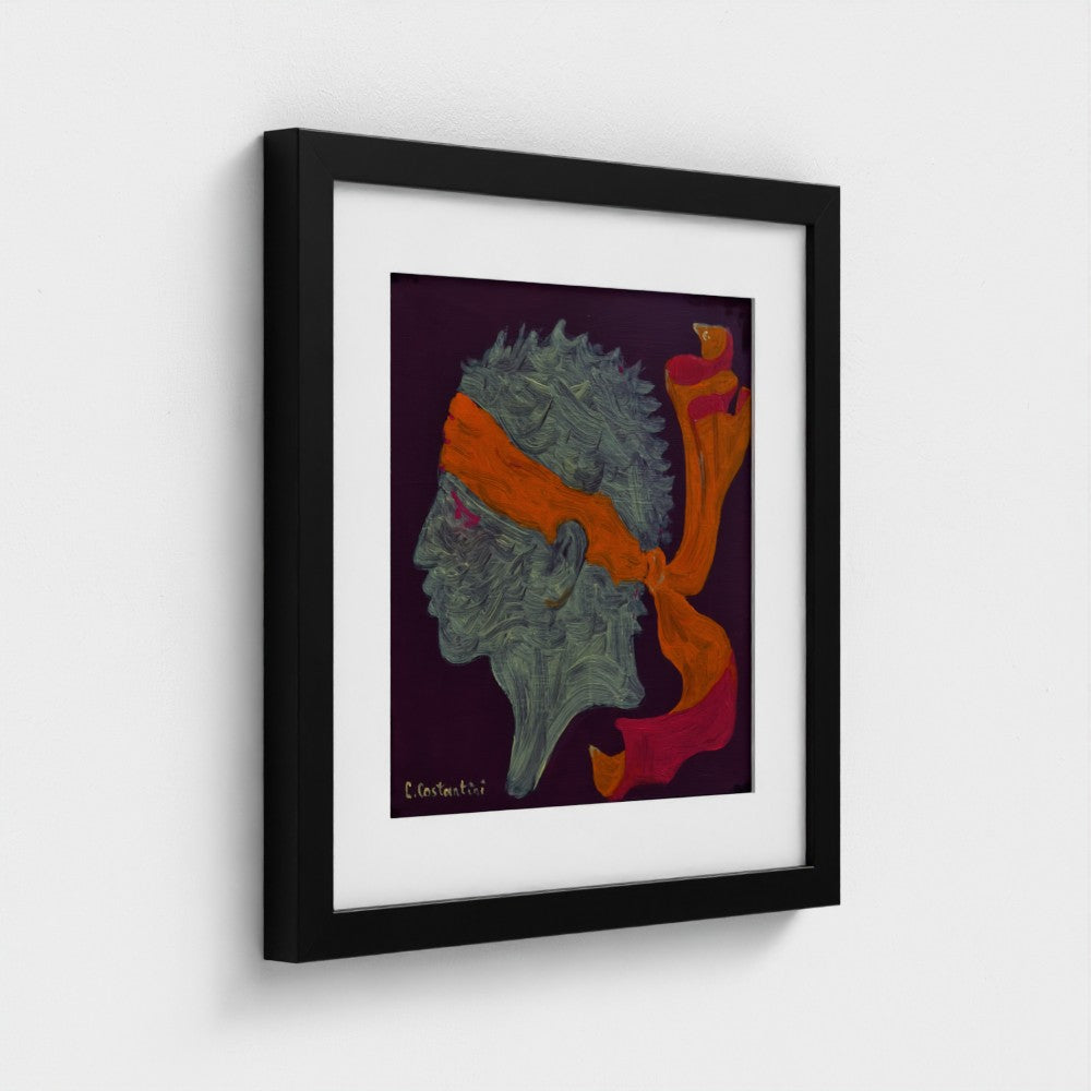 CORTI!- Corsica Flag Pop Art Print on Paper | Art by Lau Costantini
