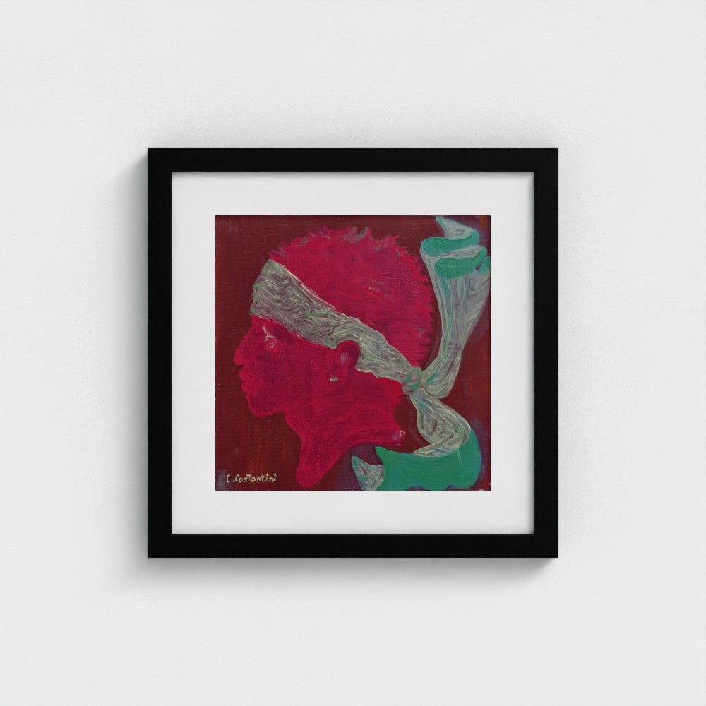 NAPOLI!- Corsica Flag Pop Art Print on Paper | Art by Lau Costantini