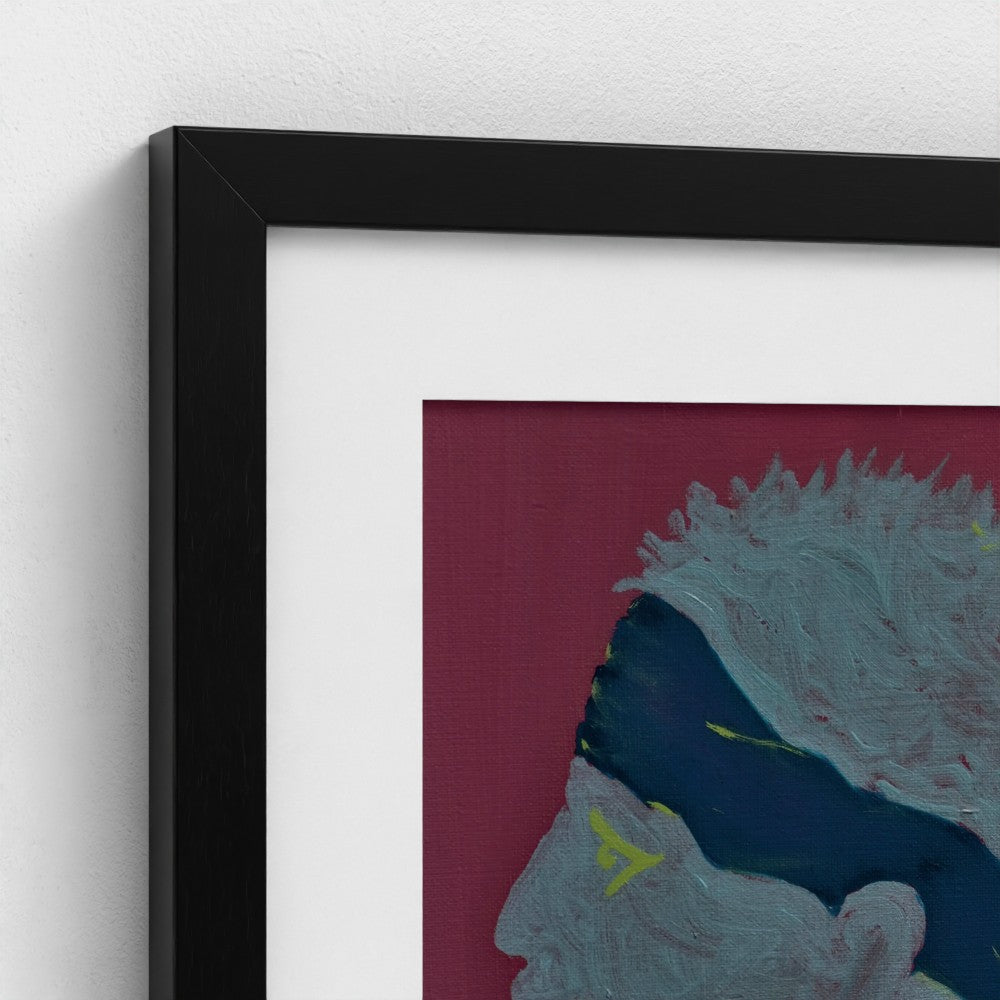 LONDON!- Corsica Flag Pop Art Print on Paper | Art by Lau Costantini