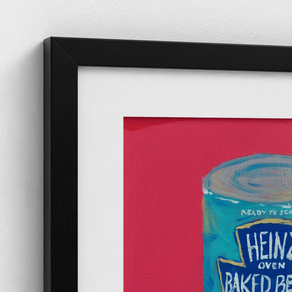 OLD BEAN!-Pop Art Baked Beans Print on Paper