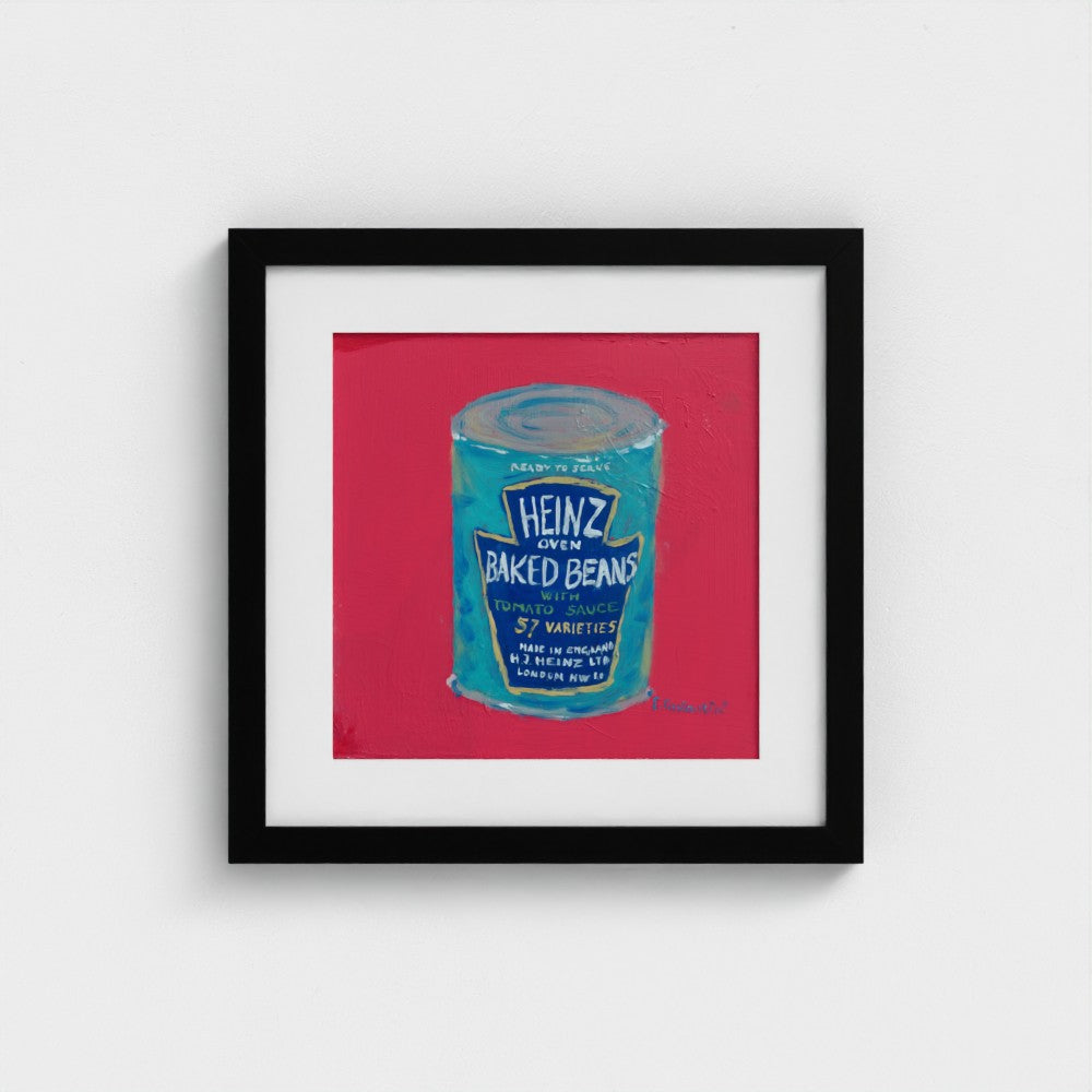 OLD BEAN!-Pop Art Baked Beans Print on Paper