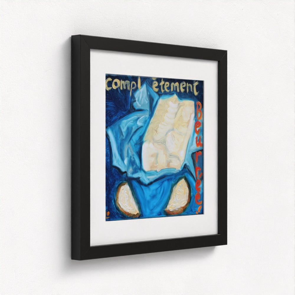 TOASTED - Impression Pop Art Beurre sur Papier