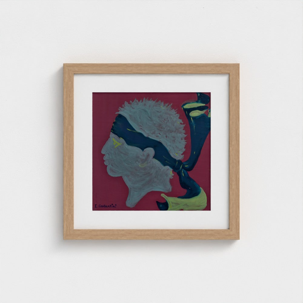 LONDON!- Corsica Flag Pop Art Print on Paper | Art by Lau Costantini