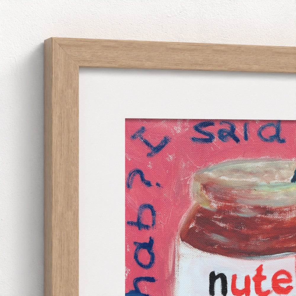 REHAB!-Pop Art Nutella Print on Paper