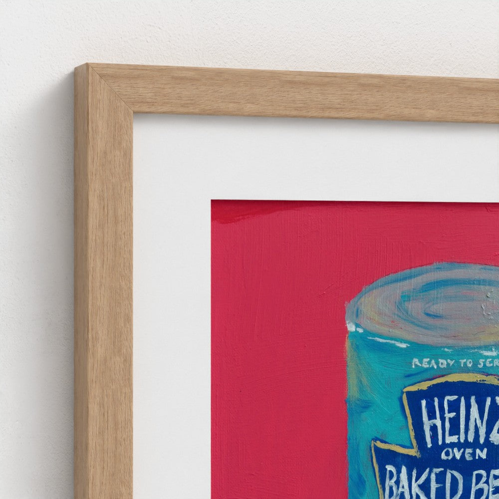 OLD BEAN!-Pop Art Baked Beans Print on Paper