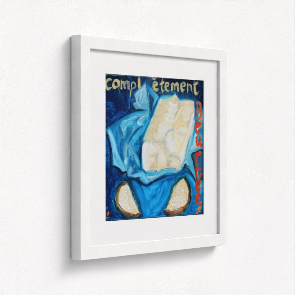 TOASTED - Impression Pop Art Beurre sur Papier