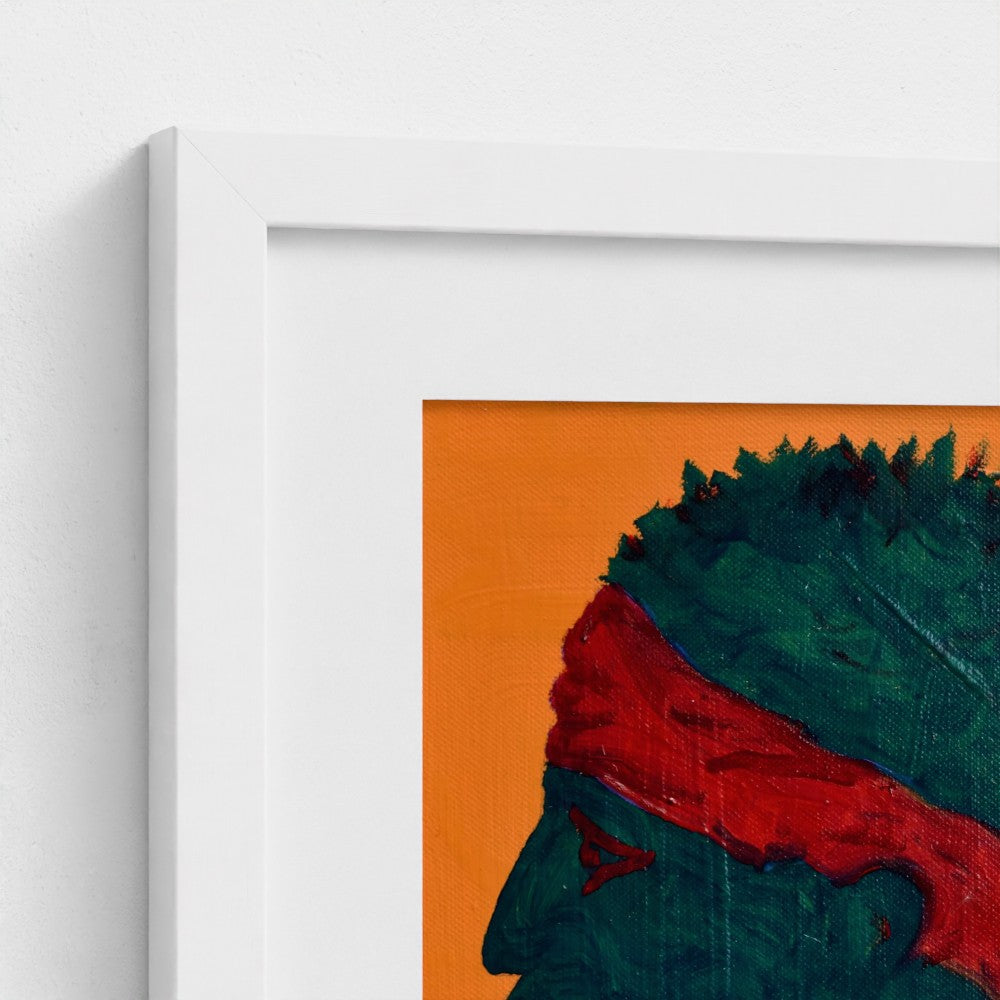 ISULA ROSSA!- Corsica Flag Pop Art Print on Paper | Art by Lau Costantini