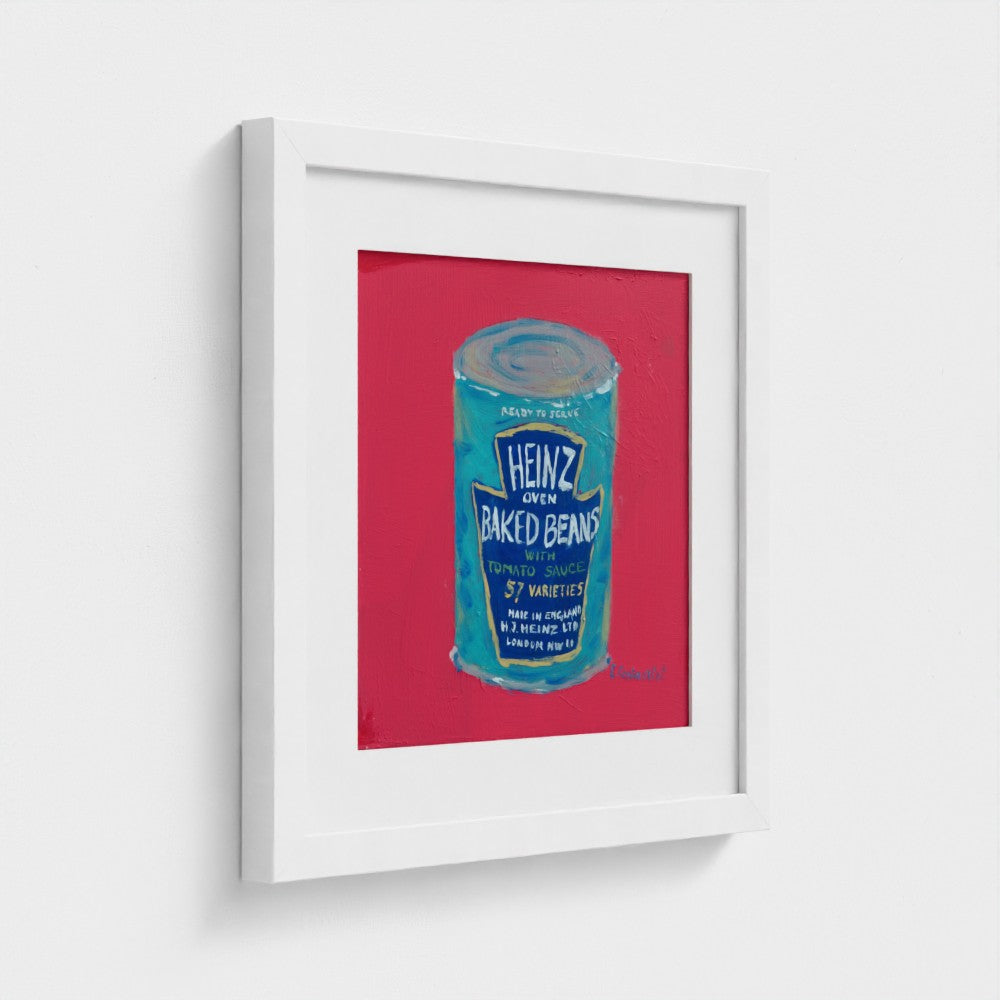 OLD BEAN!-Pop Art Baked Beans Print on Paper