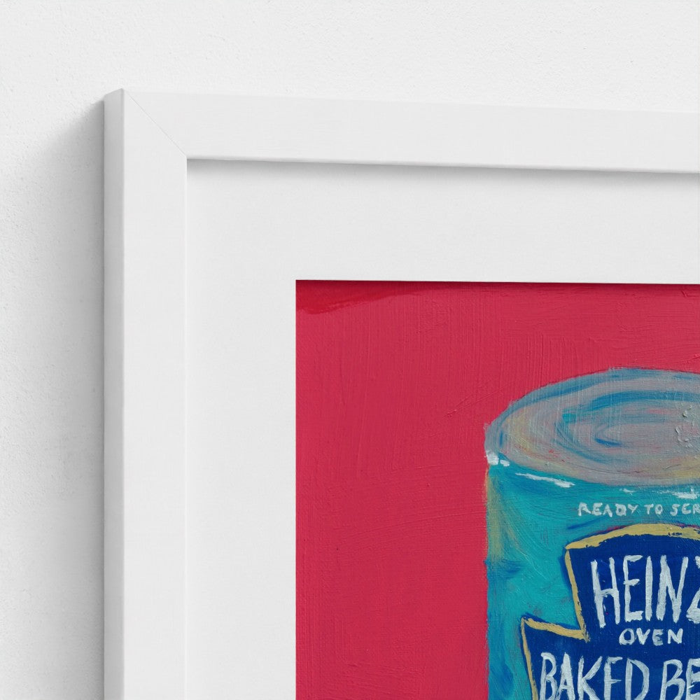 OLD BEAN!-Pop Art Baked Beans Print on Paper