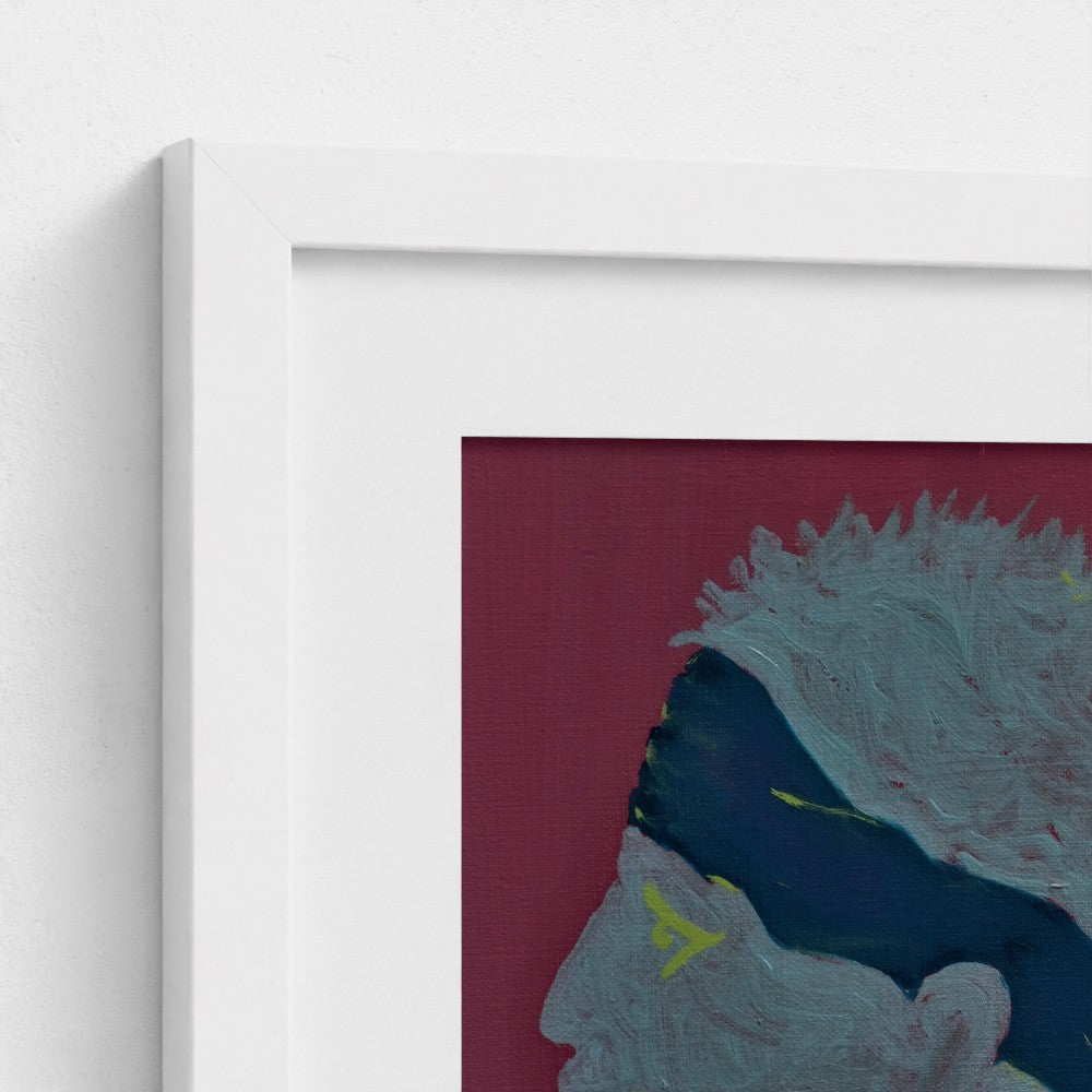 LONDON!- Corsica Flag Pop Art Print on Paper | Art by Lau Costantini