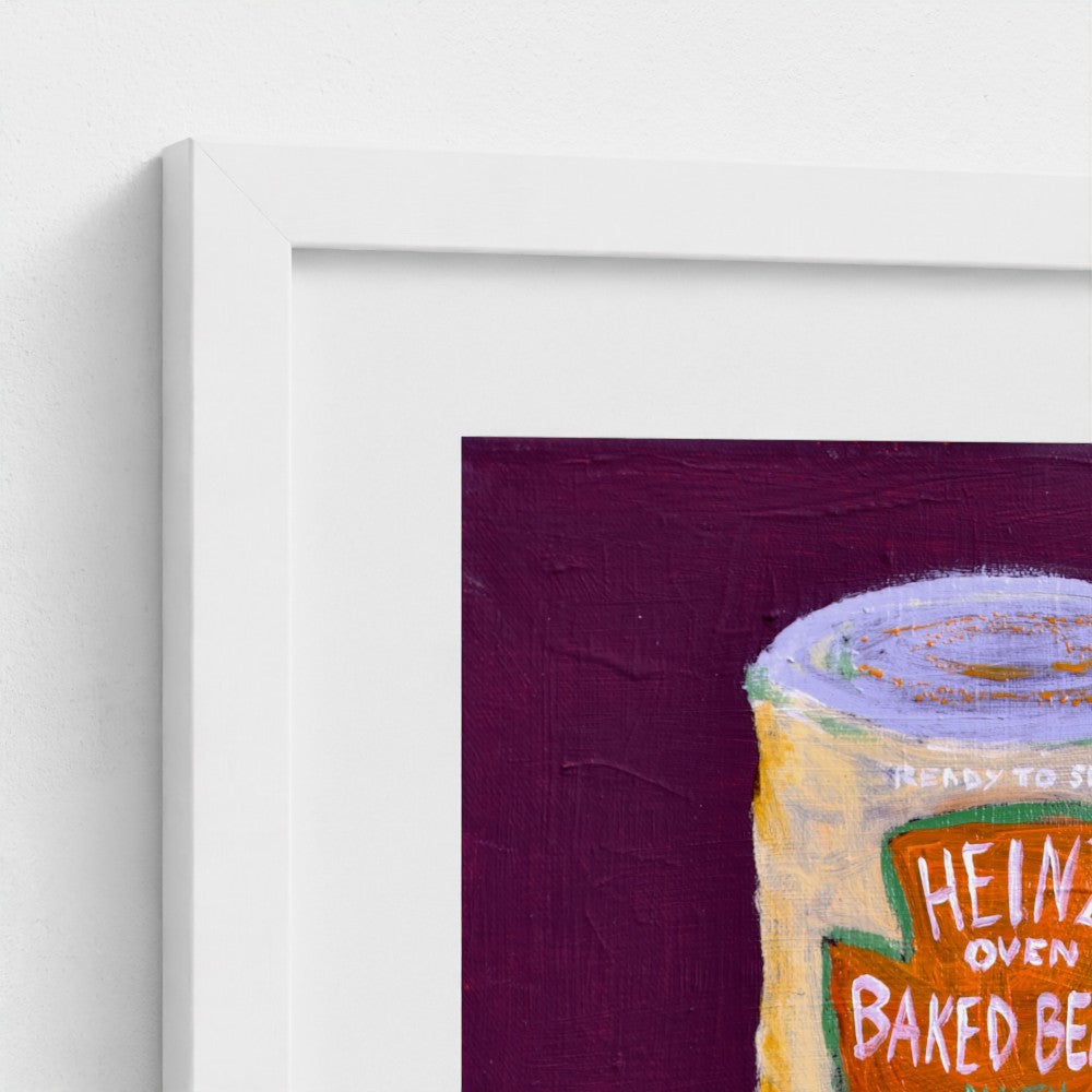 HOW MANY BEANS!-Pop Art Baked Beans Print on Paper