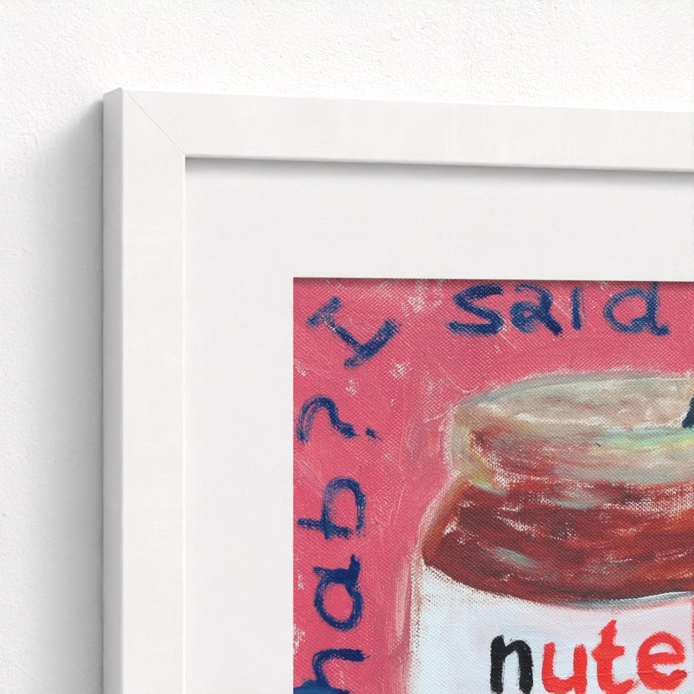 REHAB!-Pop Art Nutella Print on Paper