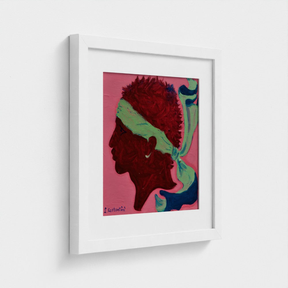 MOROSAGLIA!- Corsica Flag Pop Art Print on Paper | Art by Lau Costantini