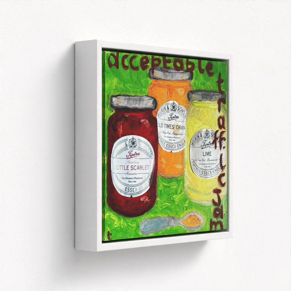 JAMMIN'! Pop Art Jam Print on Canvas