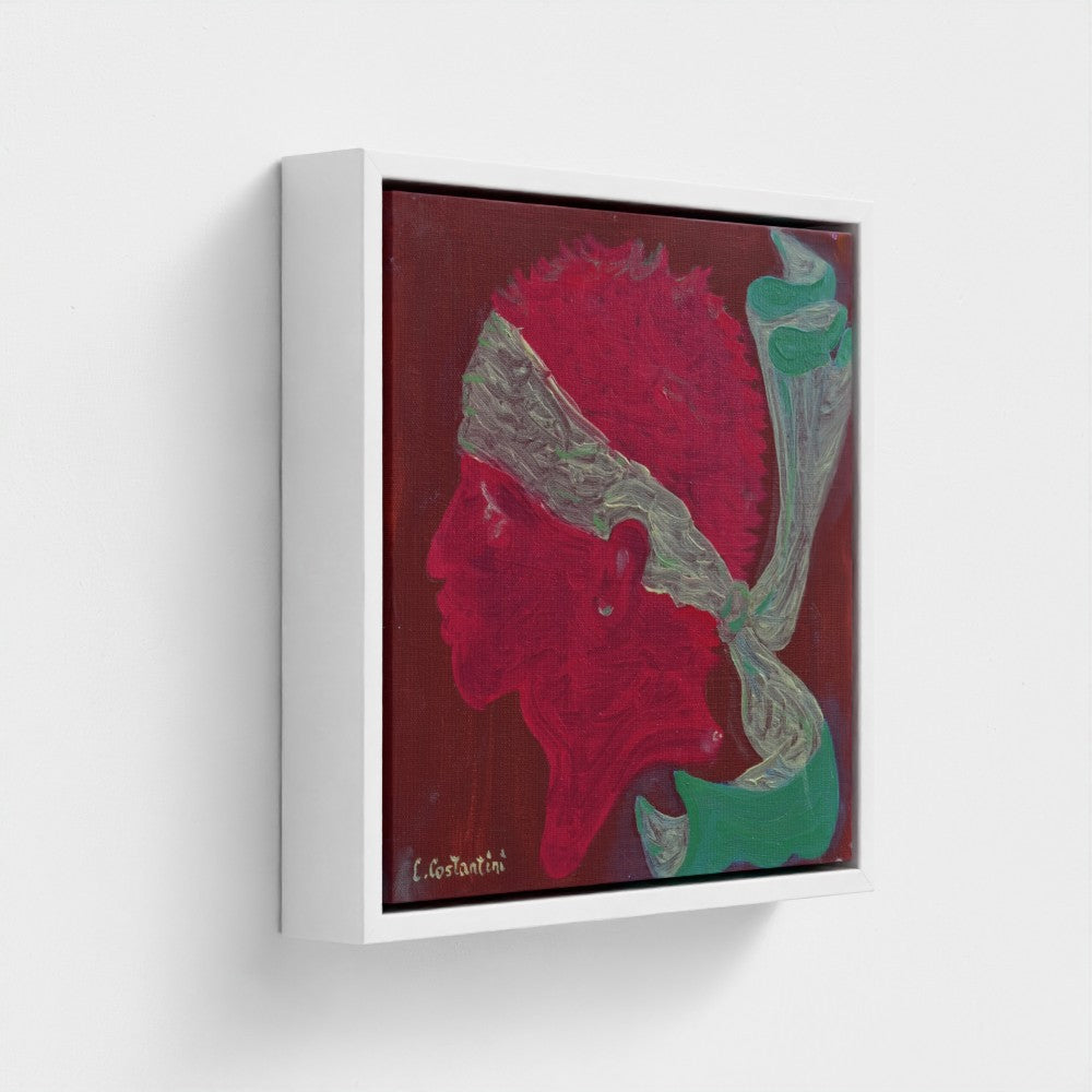 NAPOLI!- Corsica Flag Pop Art Print on Canvas | Art by Lau Costantini