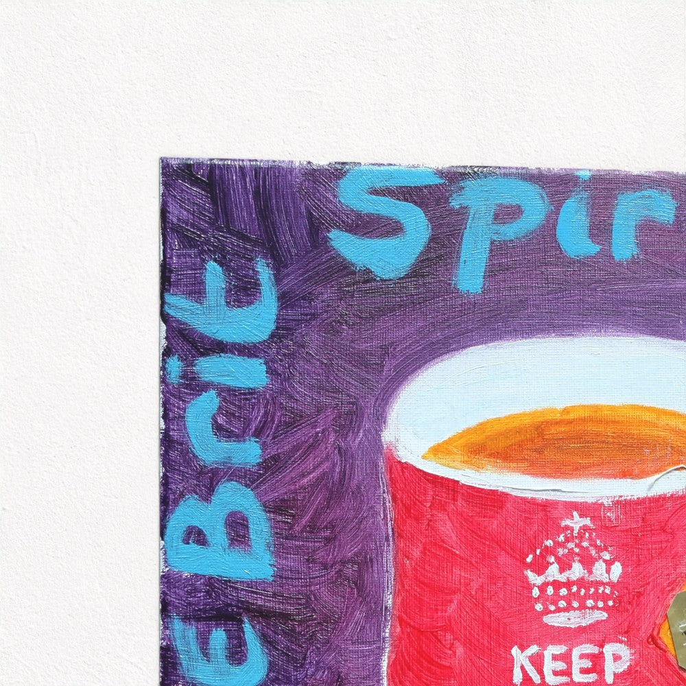 BRIT! Pop Art Keep Calm Print on Paper