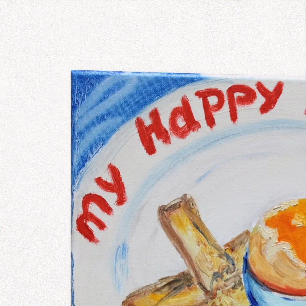 MEAL! Pop Art Egg Print on Paper