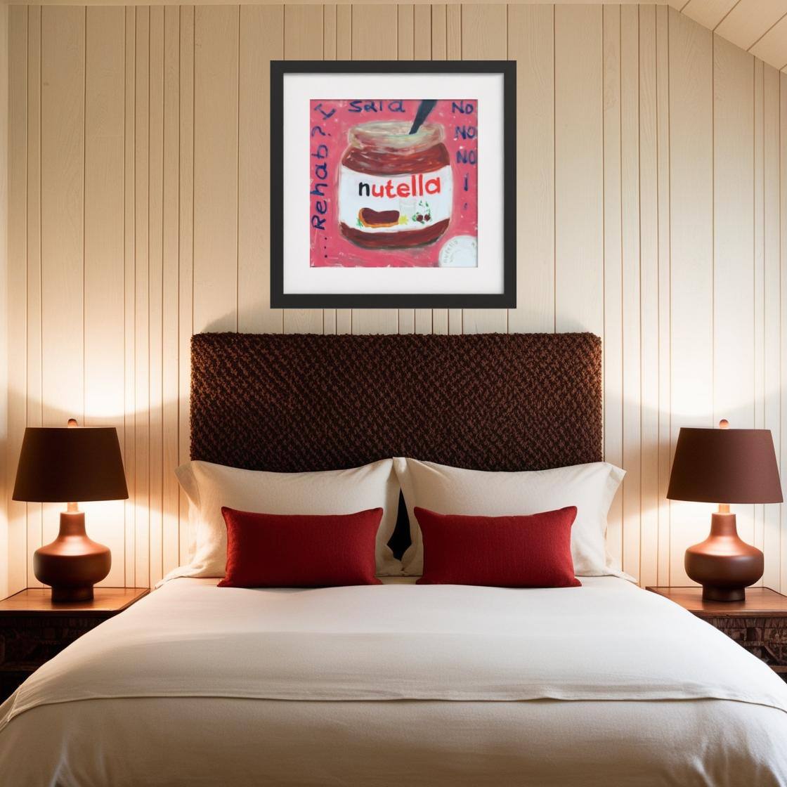 REHAB!-Pop Art Nutella Print on Paper