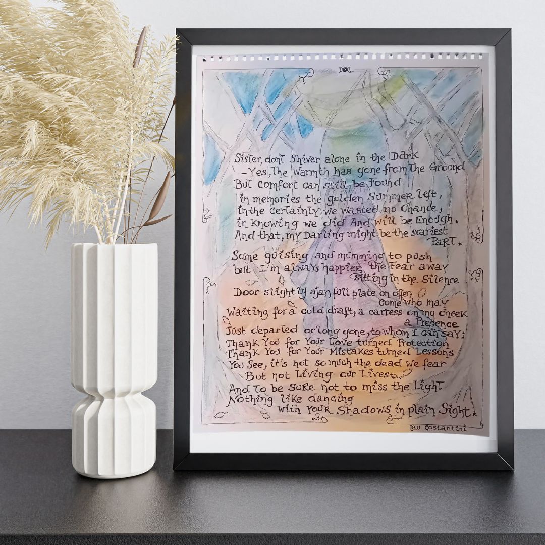 "ANCETRES!" | Illustration originale de la Roue de l'année par Lau Costantini