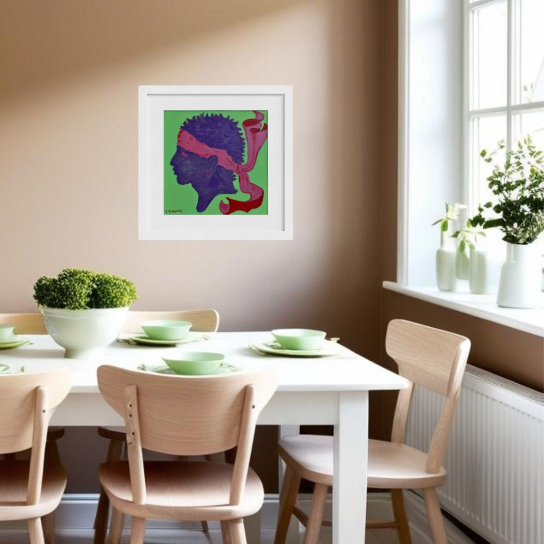 OREZZA!- Corsica Flag Pop Art Print on Paper | Art by Lau Costantini