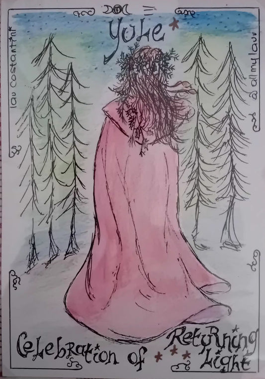 "YULE!" | Celebration of Returning Light| Wheel of the Year Original