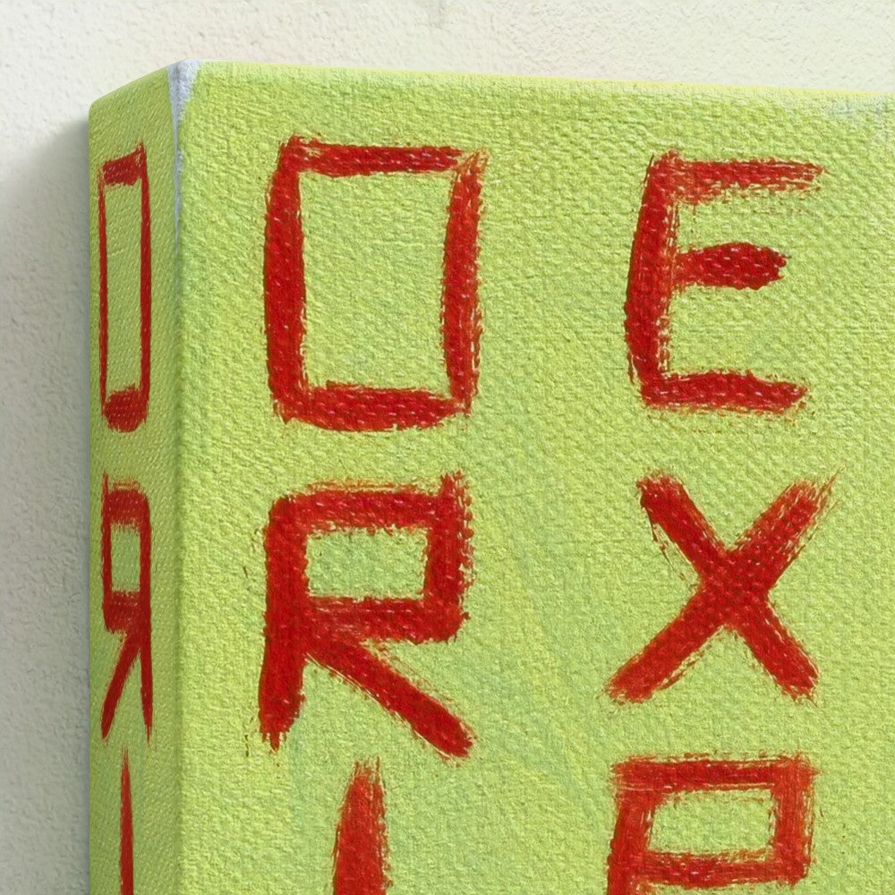 “SOYA!” Pop Art  Canvas Print — Green Kikkoman & Orient Express