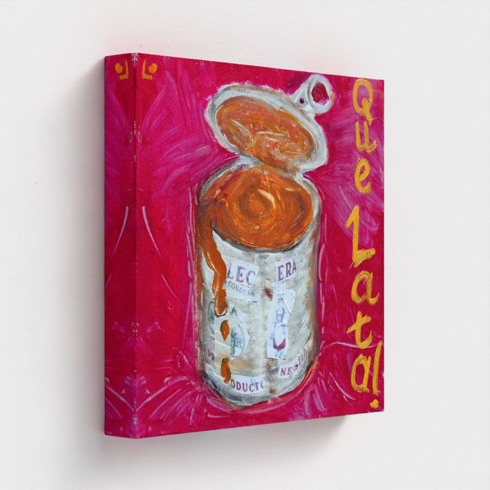 LATA! Dulce de Leche Pop Art Canvas Print