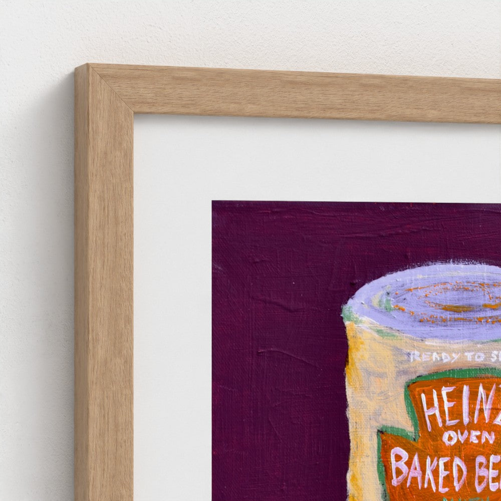 HOW MANY BEANS!-Pop Art Baked Beans Print on Paper