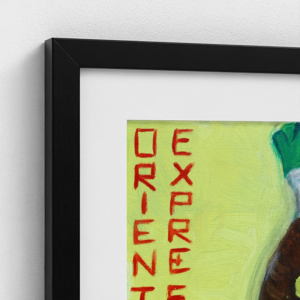 “SOYA!” Art Print on Paper — Green Kikkoman & Orient Express