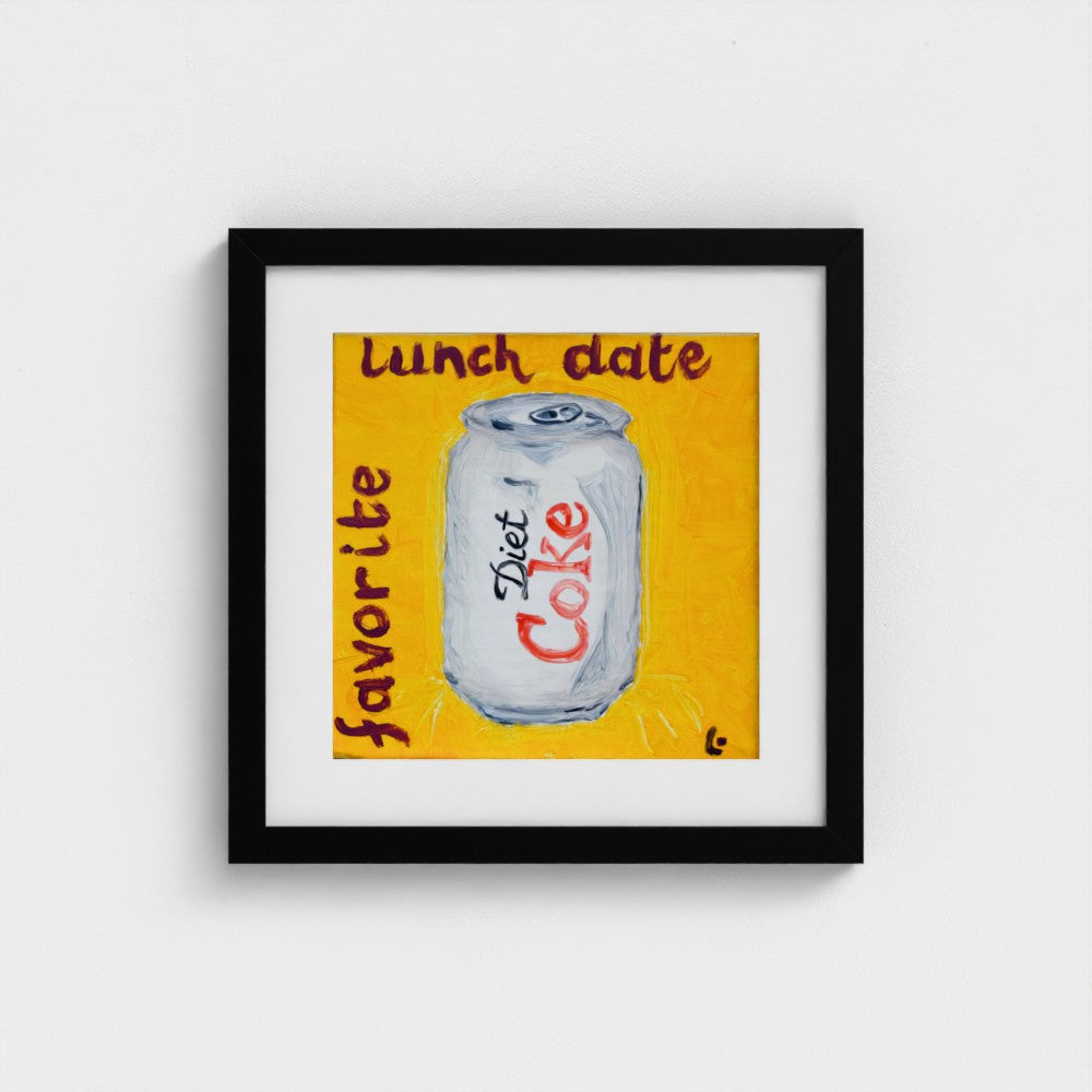 DIET! Diet Coke Art Print on Paper – Office Ritual Pop Art