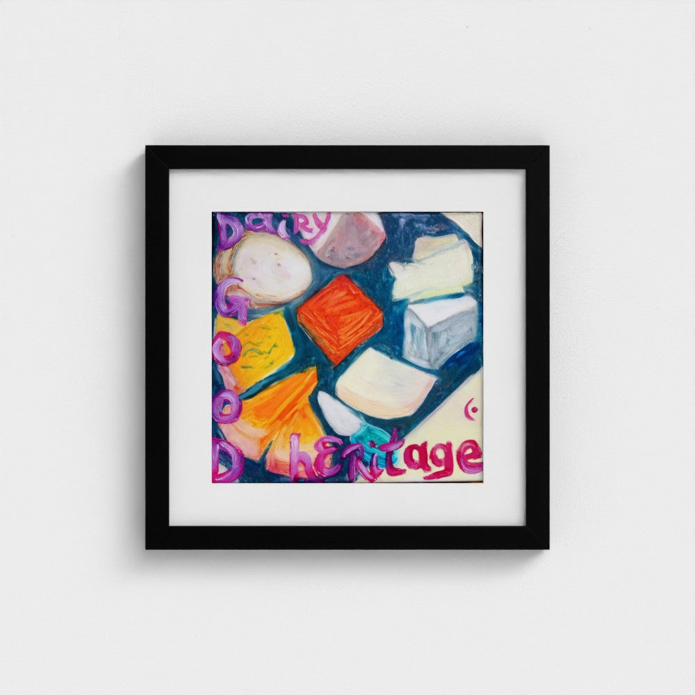 DAIRY! Fine Art Paper Print – British Cheese Heritage