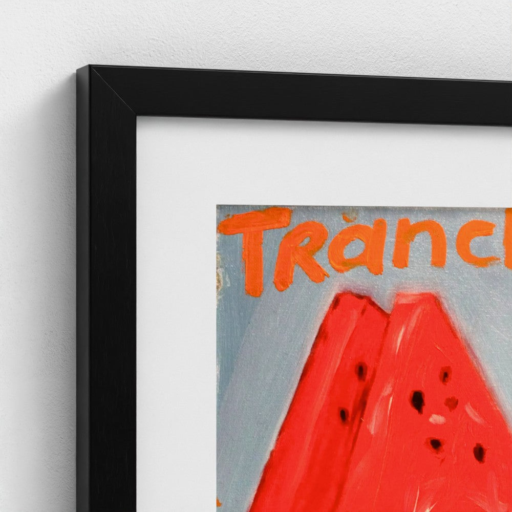 MELON! Fine Art Paper Print — Watermelon “Summer Slice”