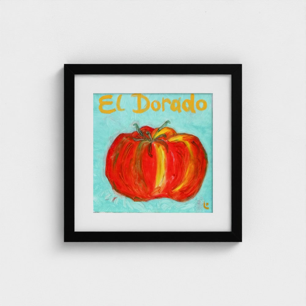 "TOMATE!" Pop Art Tomato Print on Paper